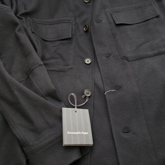 Zagna Cashmere Overshirt - Picture 2 of 2